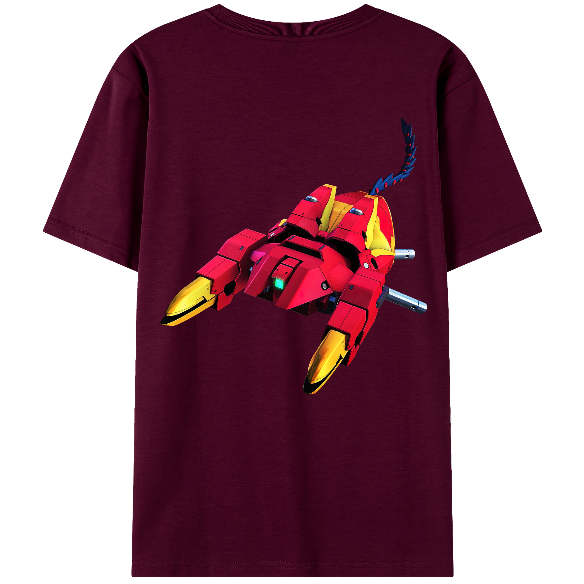 （画像用） 機動戦士ガンダム Mobile Suit Gundam レディース半袖Tシャツ(バックプリント)